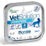 Ветеринарная диета Monge VetSolution Cat Dermatosis Дерматозис для кошек при заболеваниях кожи