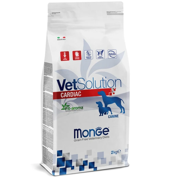 Ветеринарная диета Monge VetSolution Dog Cardiac Кардиак для собак при заболеваниях сердца