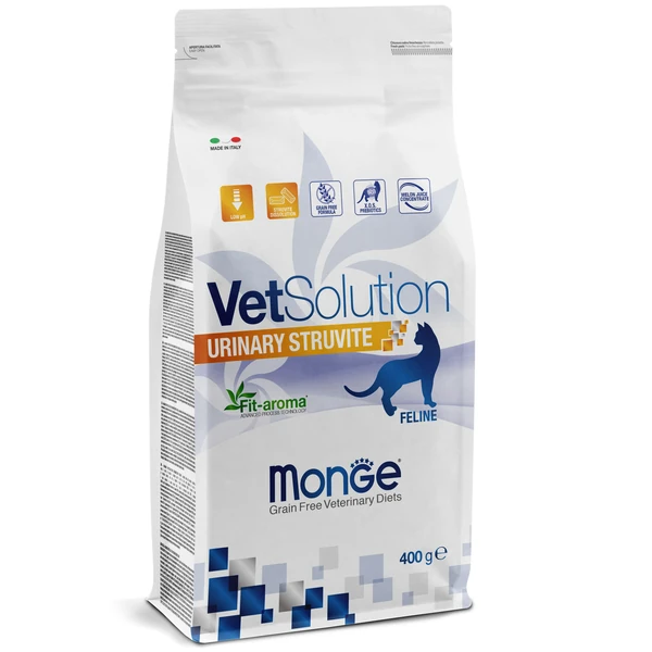 Ветеринарная диета Monge VetSolution Cat Urinary Struvite Уринари Струвит при заболеваниях мочеполовой системы и струвитном течении МКБ