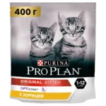 Сухой корм PRO PLAN® HEALTHY START для котят, а также беременных и кормящих кошек с курицей, 400 г